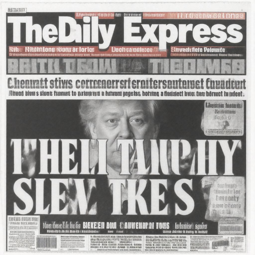 AI-created image of The Daily Express