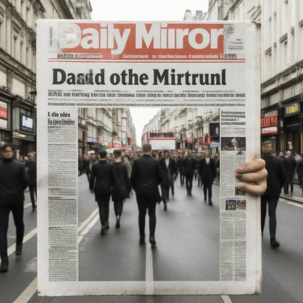 Click to view larger image AI-created image of The Daily Mirror