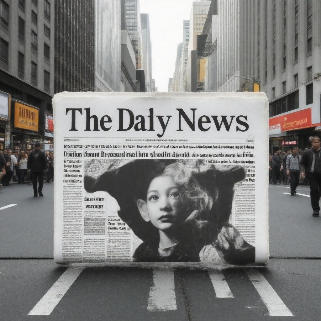 AI-created image of The Daily News