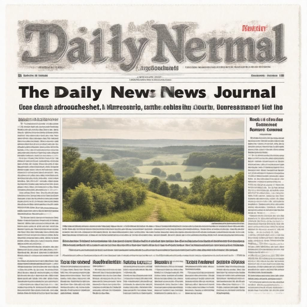 AI-created image of The Daily News Journal