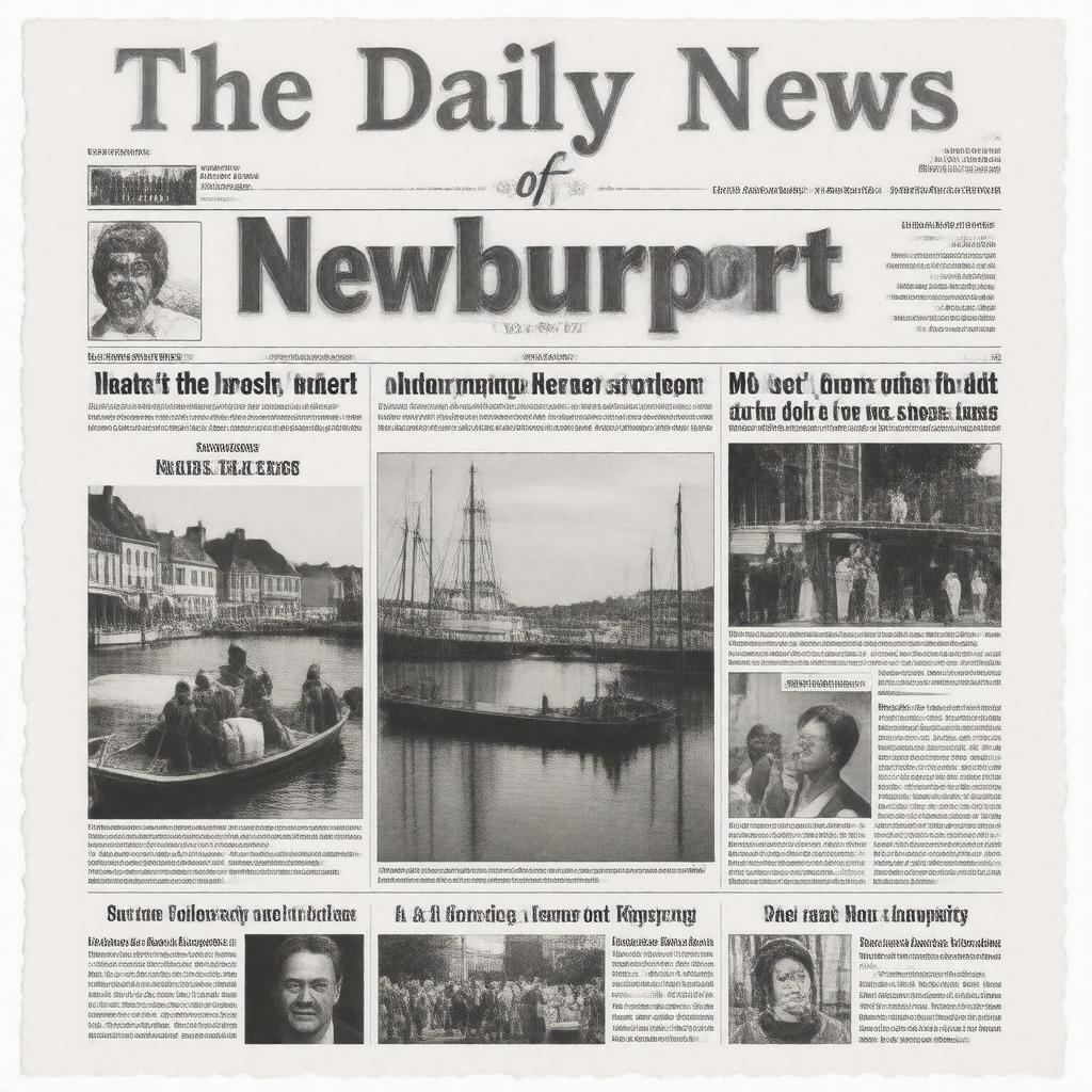AI-created image of The Daily News of Newburyport