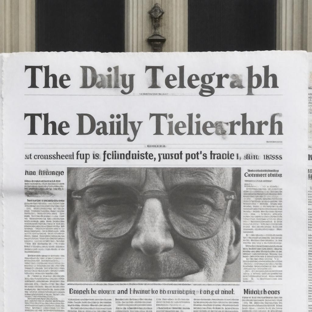 AI-created image of The Daily Telegraph