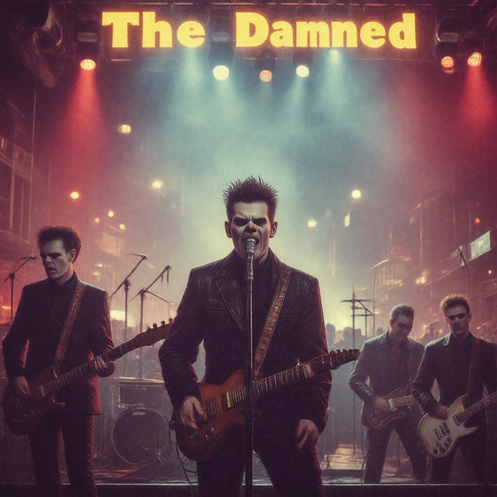 AI-created image of The Damned