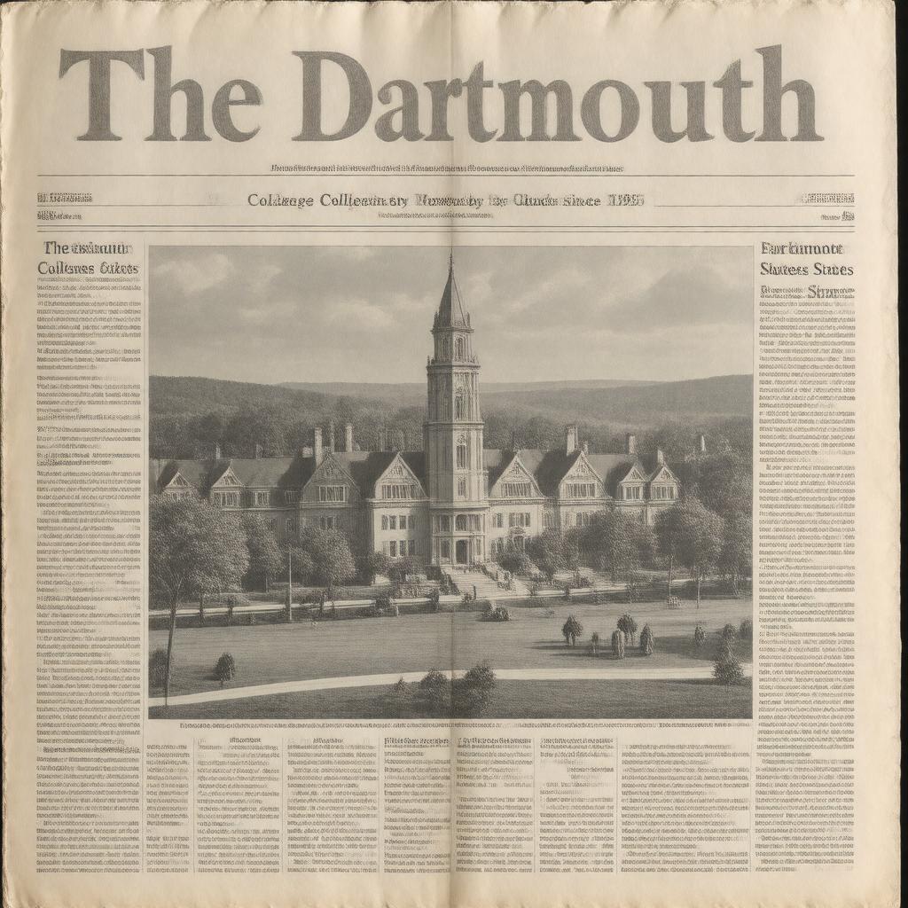 AI-created image of The Dartmouth