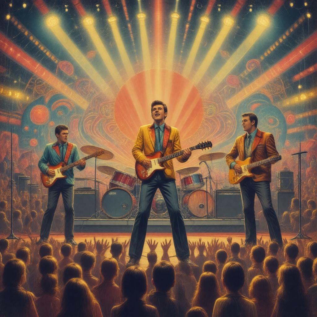 AI-created image of The Dave Clark Five