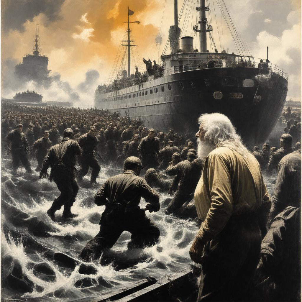 AI-created image of The Death of Klinghoffer