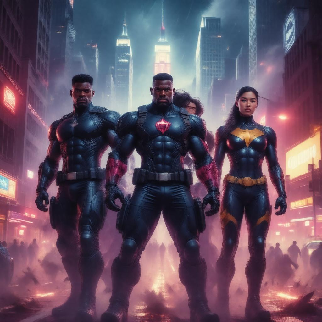 AI-created image of The Defenders