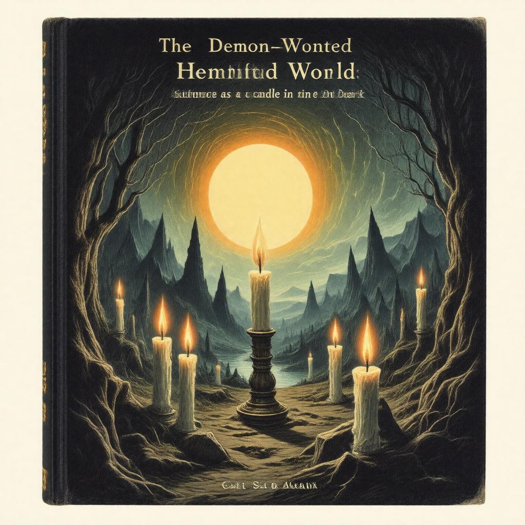 AI-created image of The Demon-Haunted World
