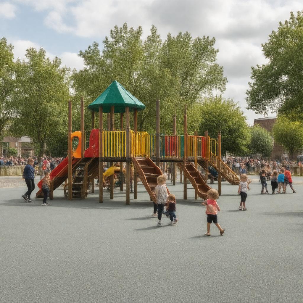 AI-created image of The Deptford Adventure Playground