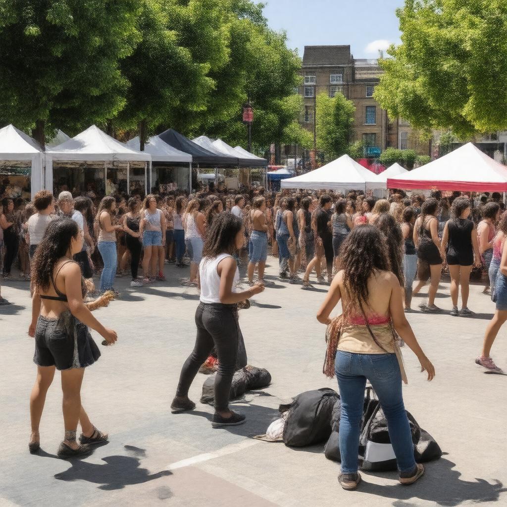 AI-created image of The Deptford Folk