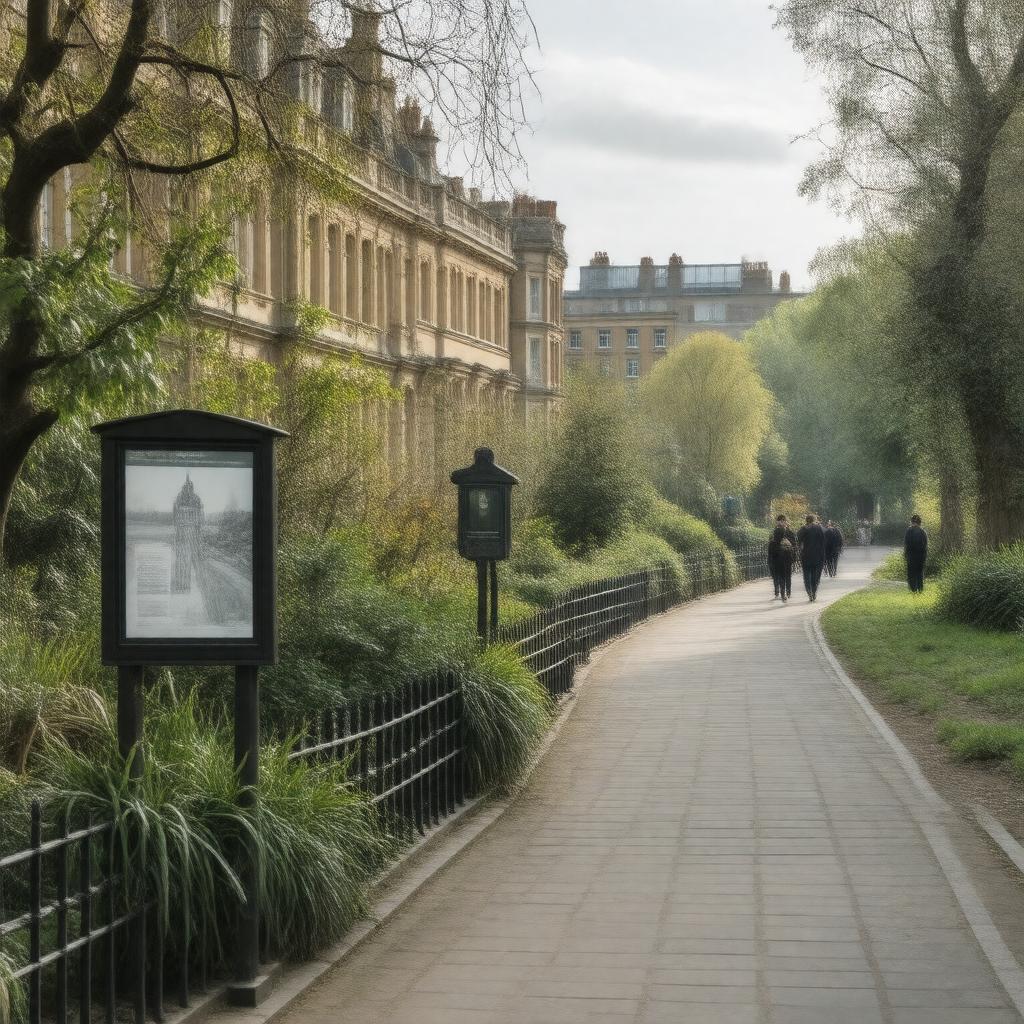 AI-created image of The Deptford Heritage Trail