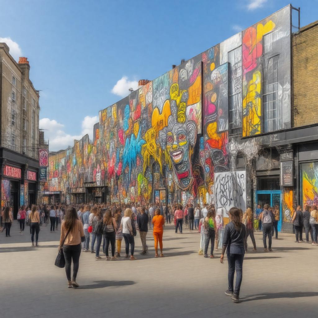 AI-created image of The Deptford X Festival