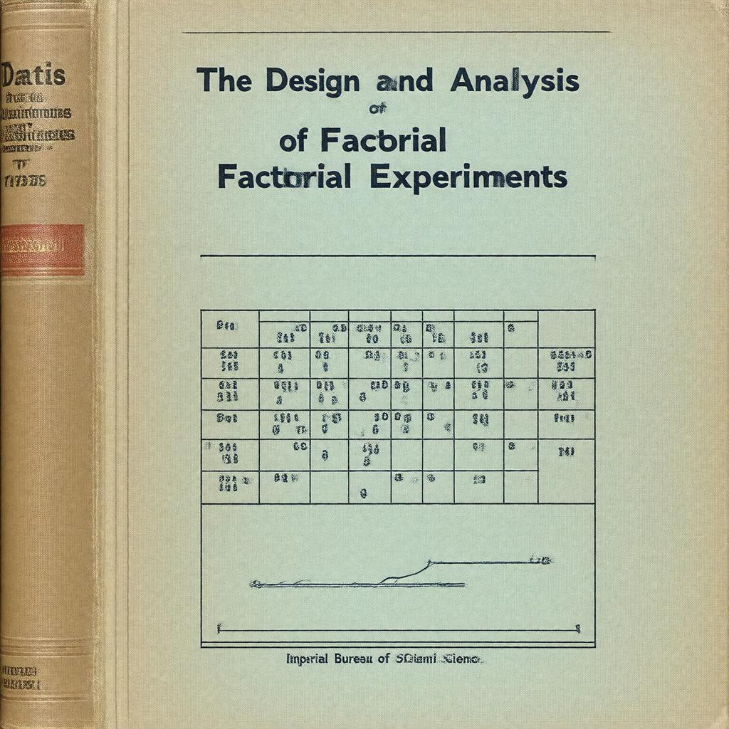 Click to view larger image AI-created image of The Design and Analysis of Factorial Experiments
