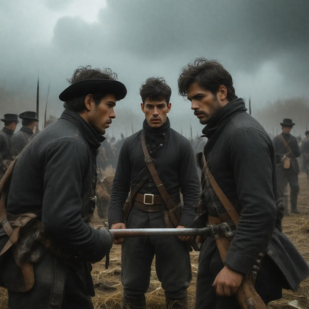 AI-created image of The Devil's Disciple (1955 film)