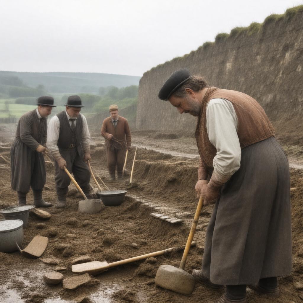 AI-created image of The Dig (film)