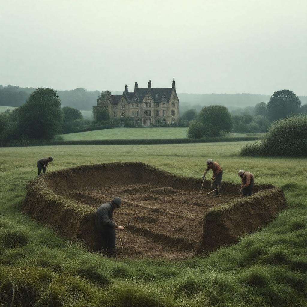 Click to view larger image AI-created image of The Dig (novel)