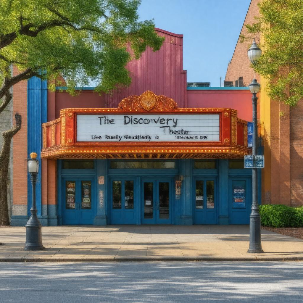 AI-created image of The Discovery Theater
