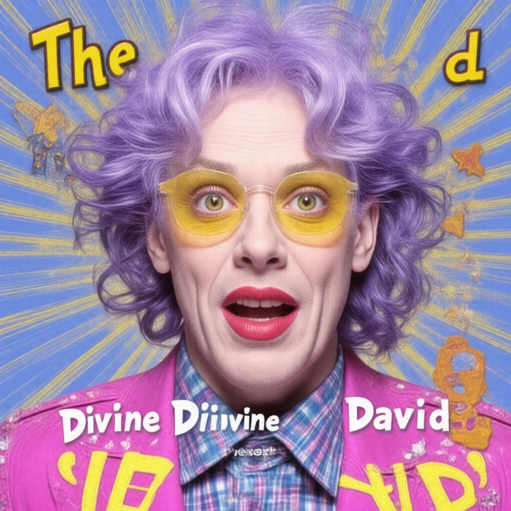 AI-created image of The Divine David Presents