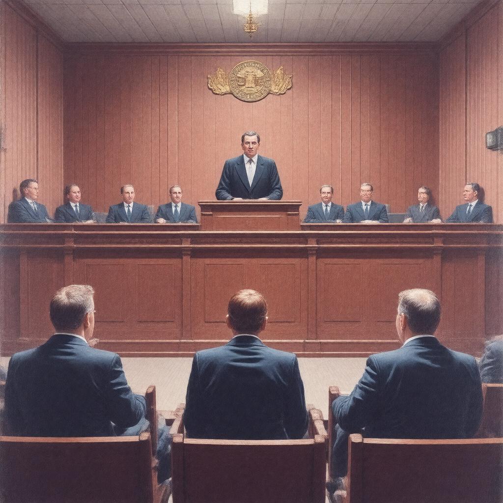 AI-created image of The Dock Brief