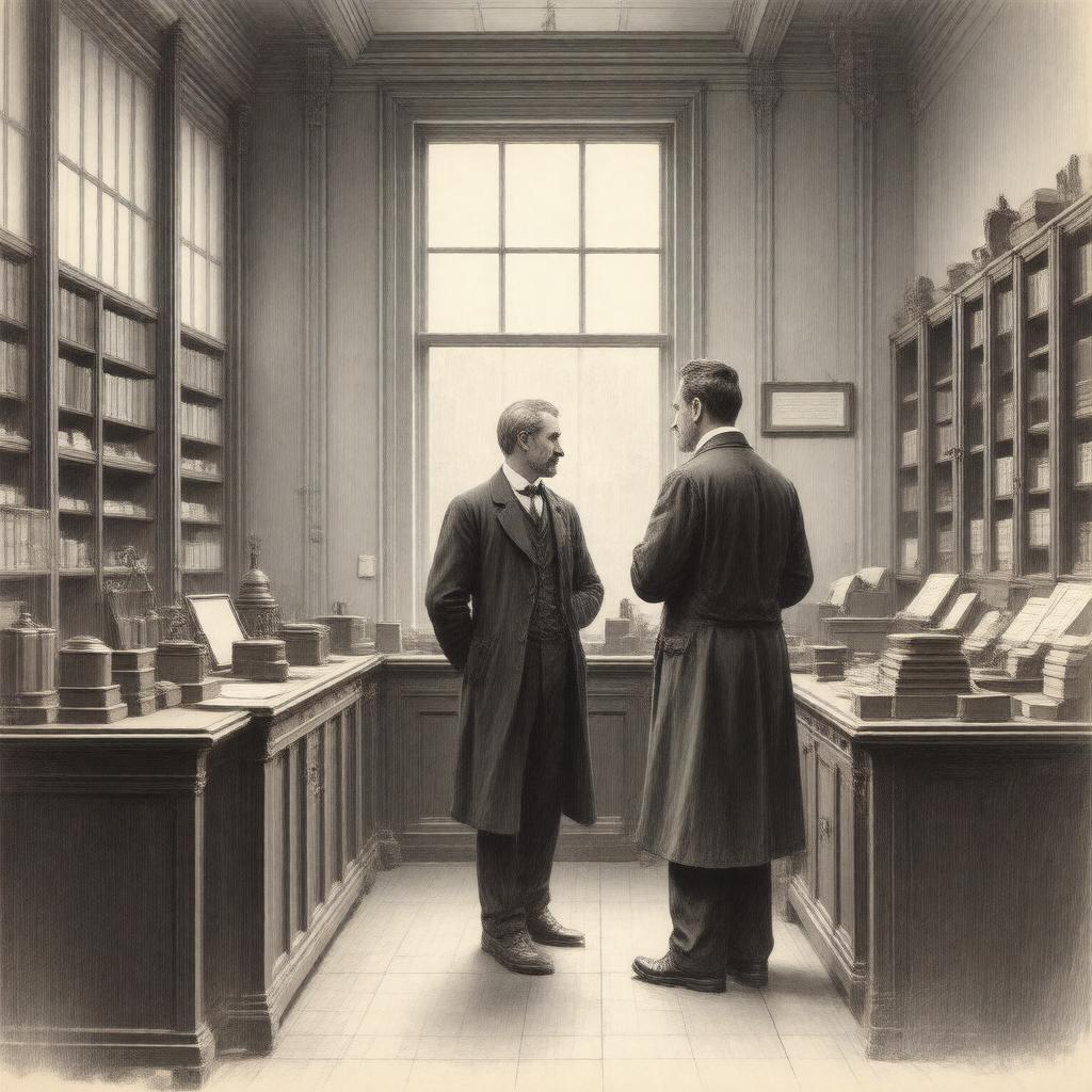 AI-created image of The Doctor's Dilemma