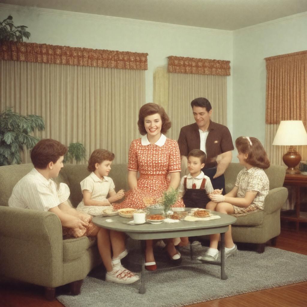 AI-created image of The Donna Reed Show