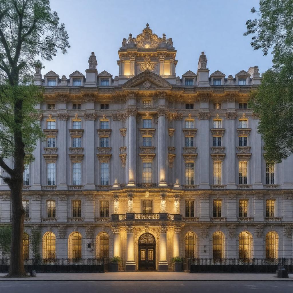 AI-created image of The Dorchester