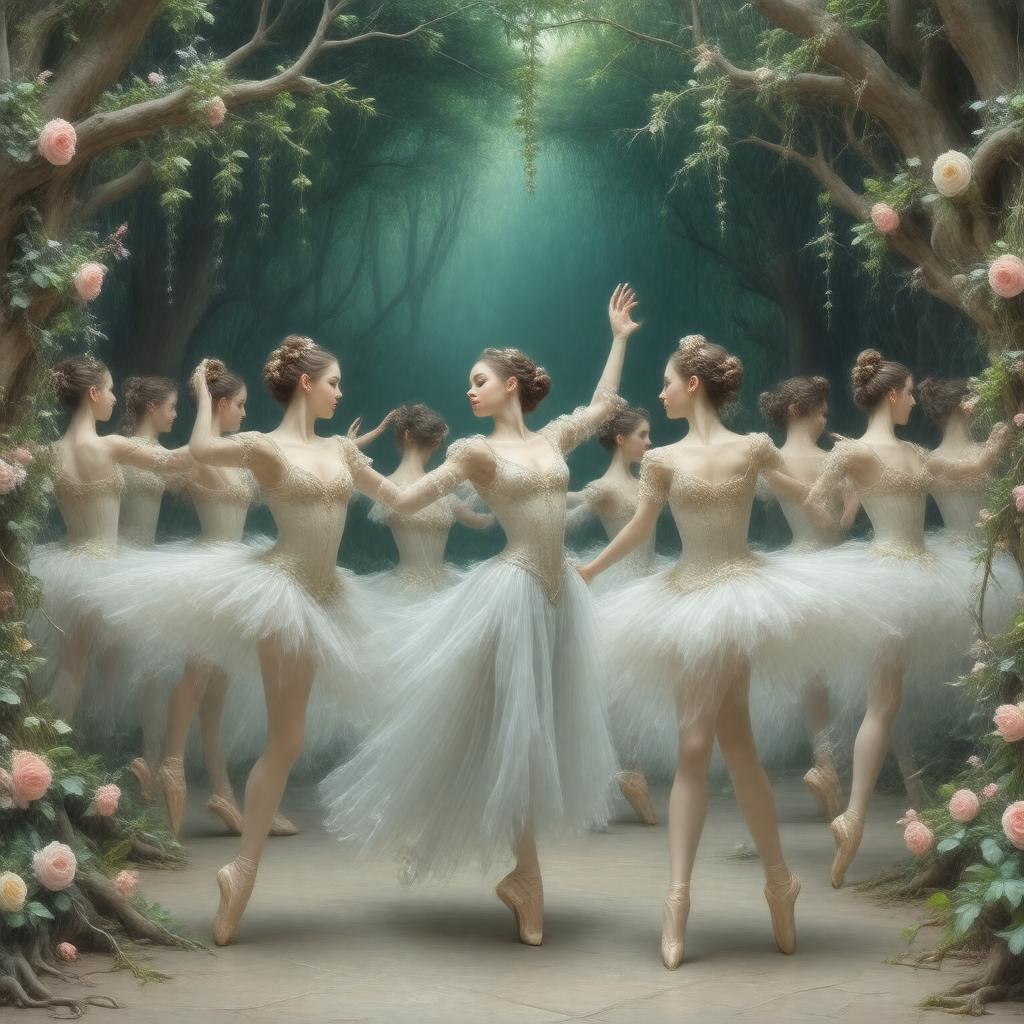 AI-created image of The Dream (ballet)