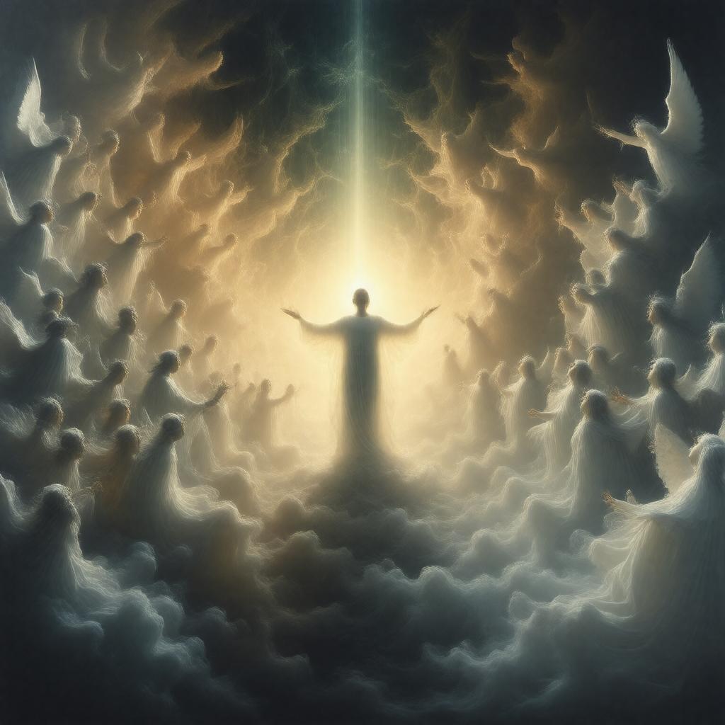 AI-created image of The Dream of Gerontius