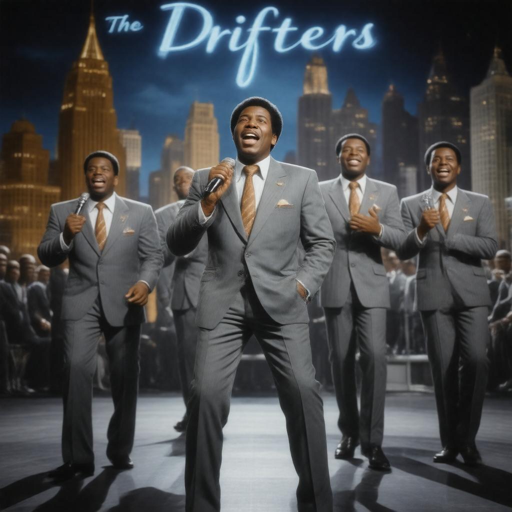 AI-created image of The Drifters