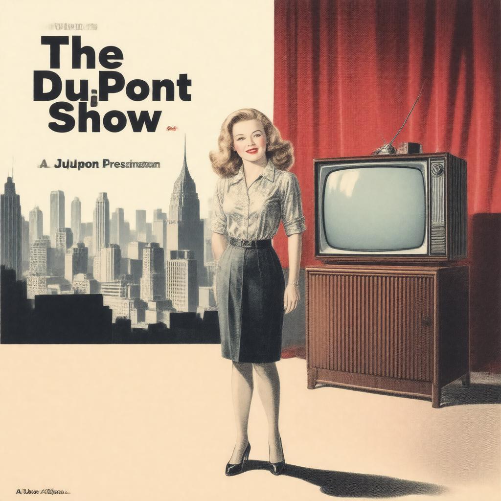 AI-created image of The DuPont Show with June Allyson