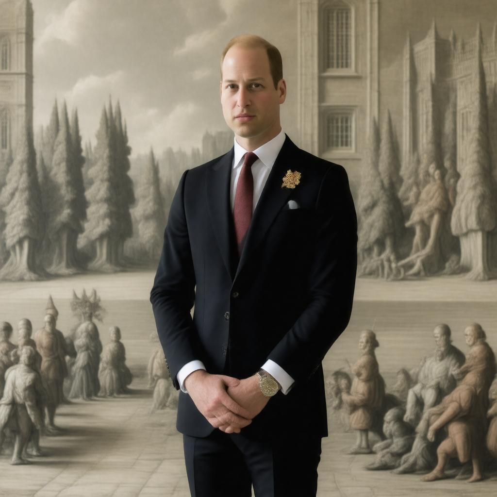 AI-created image of The Duke of Cambridge