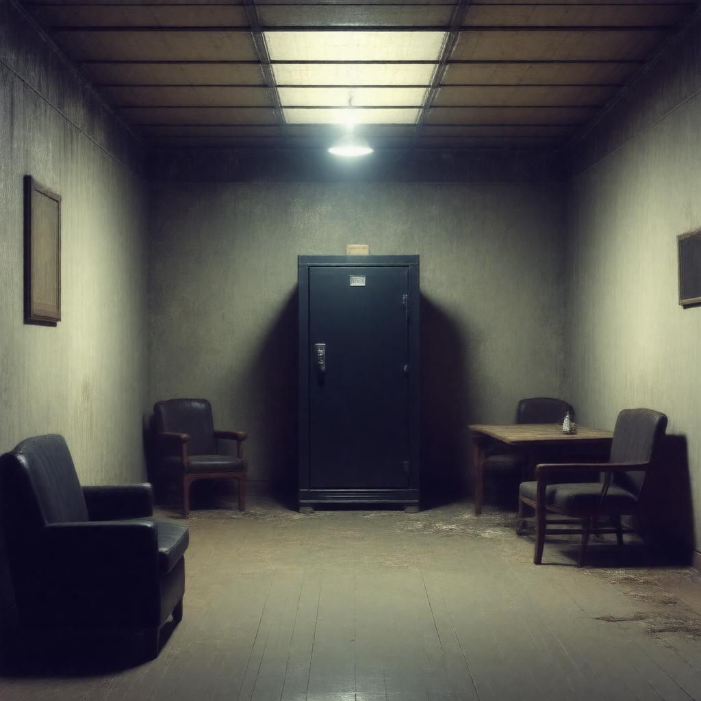 Click to view larger image AI-created image of The Dumb Waiter