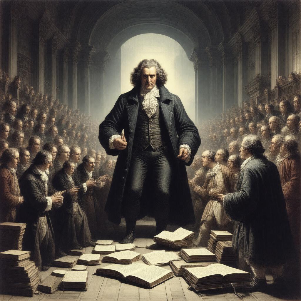 AI-created image of The Dunciad