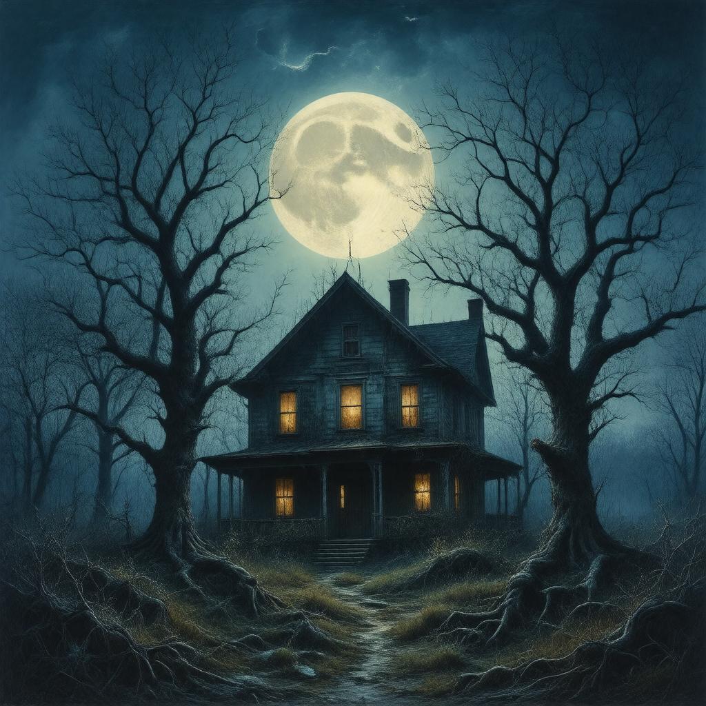 AI-created image of The Dunwich Horror