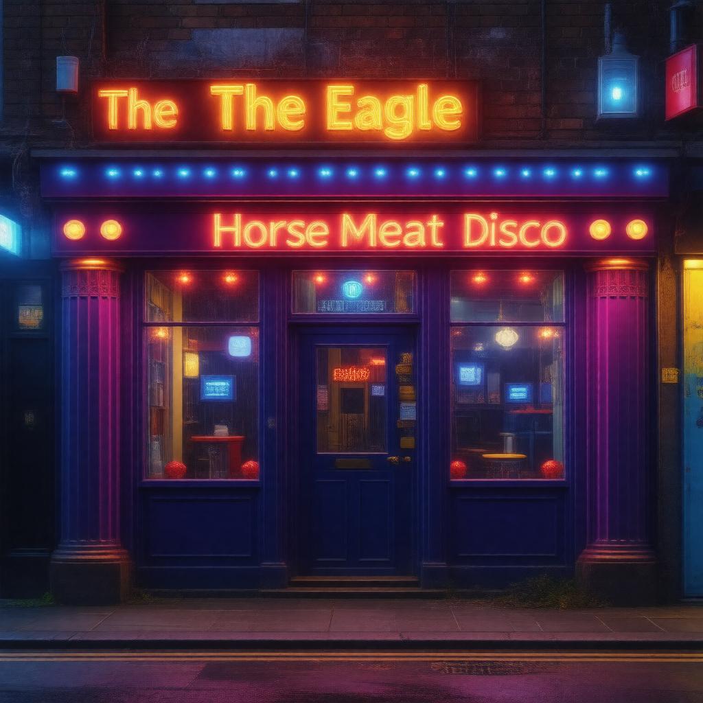 AI-created image of The Eagle London