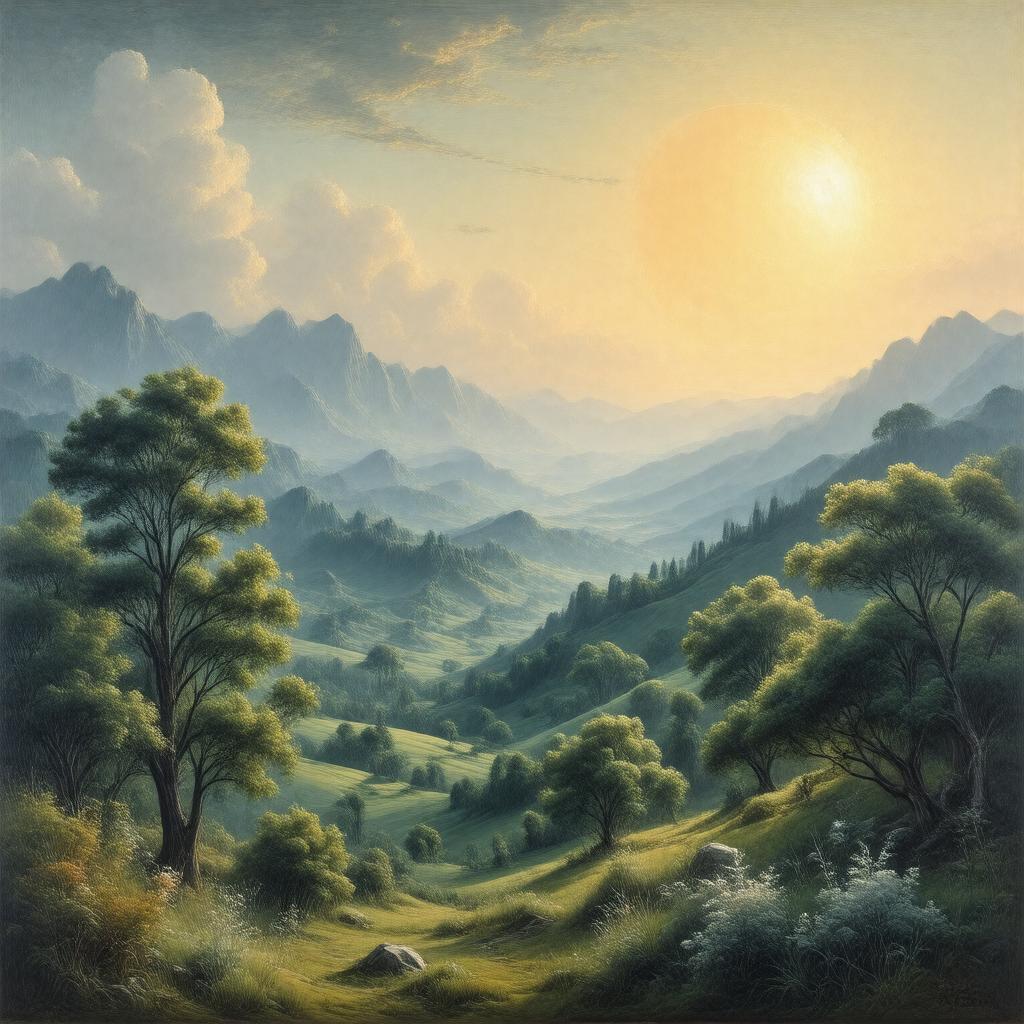 AI-created image of The Earthly Paradise