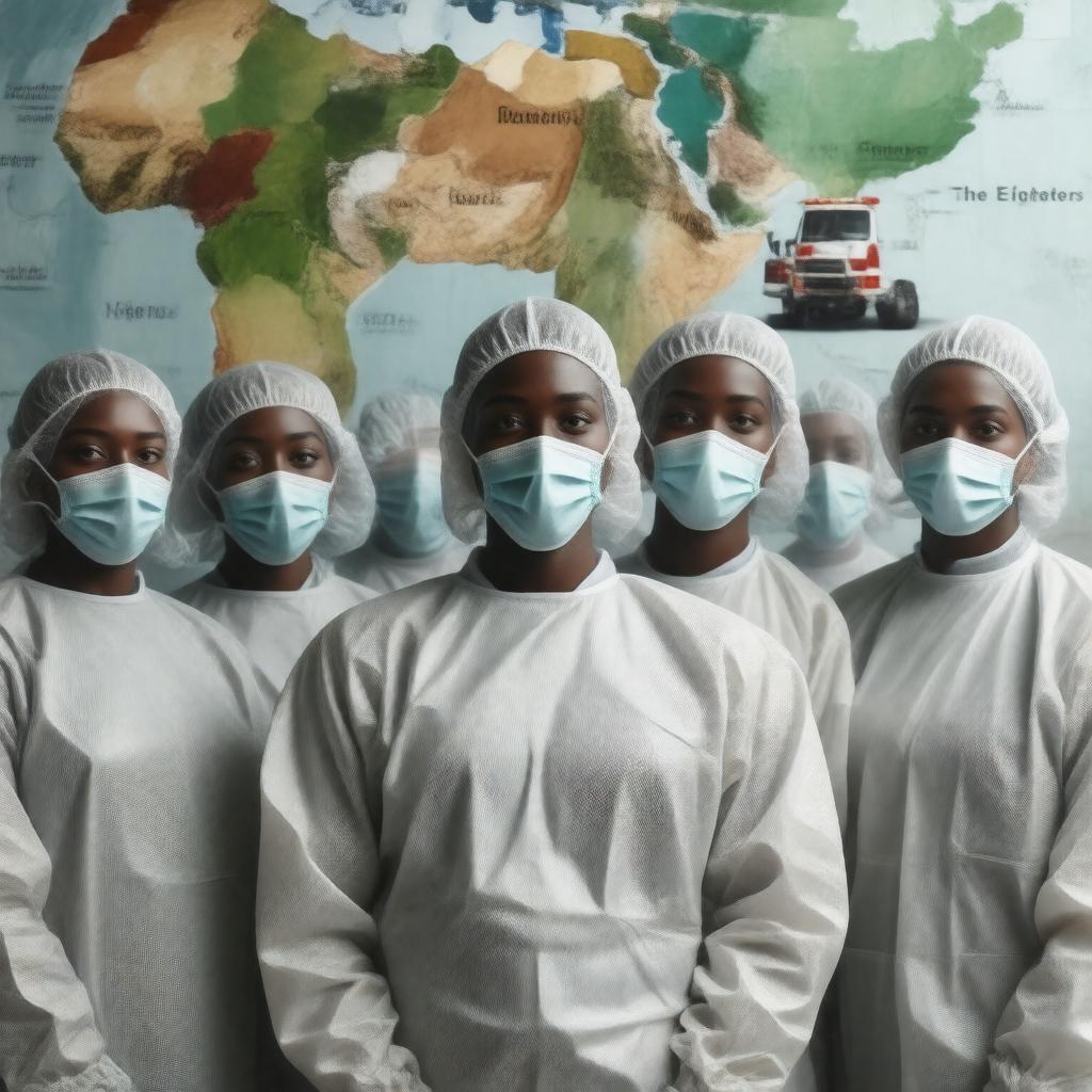 AI-created image of The Ebola Fighters
