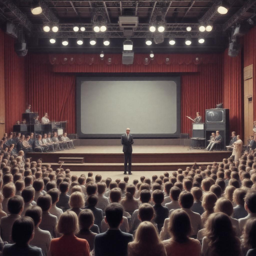 AI-created image of The Ed Sullivan Show