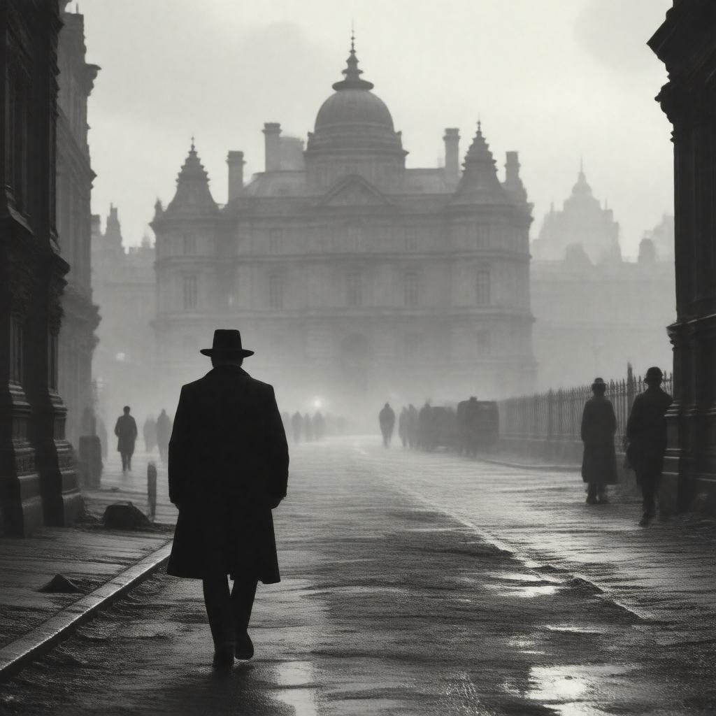 AI-created image of The Elephant Man (film)