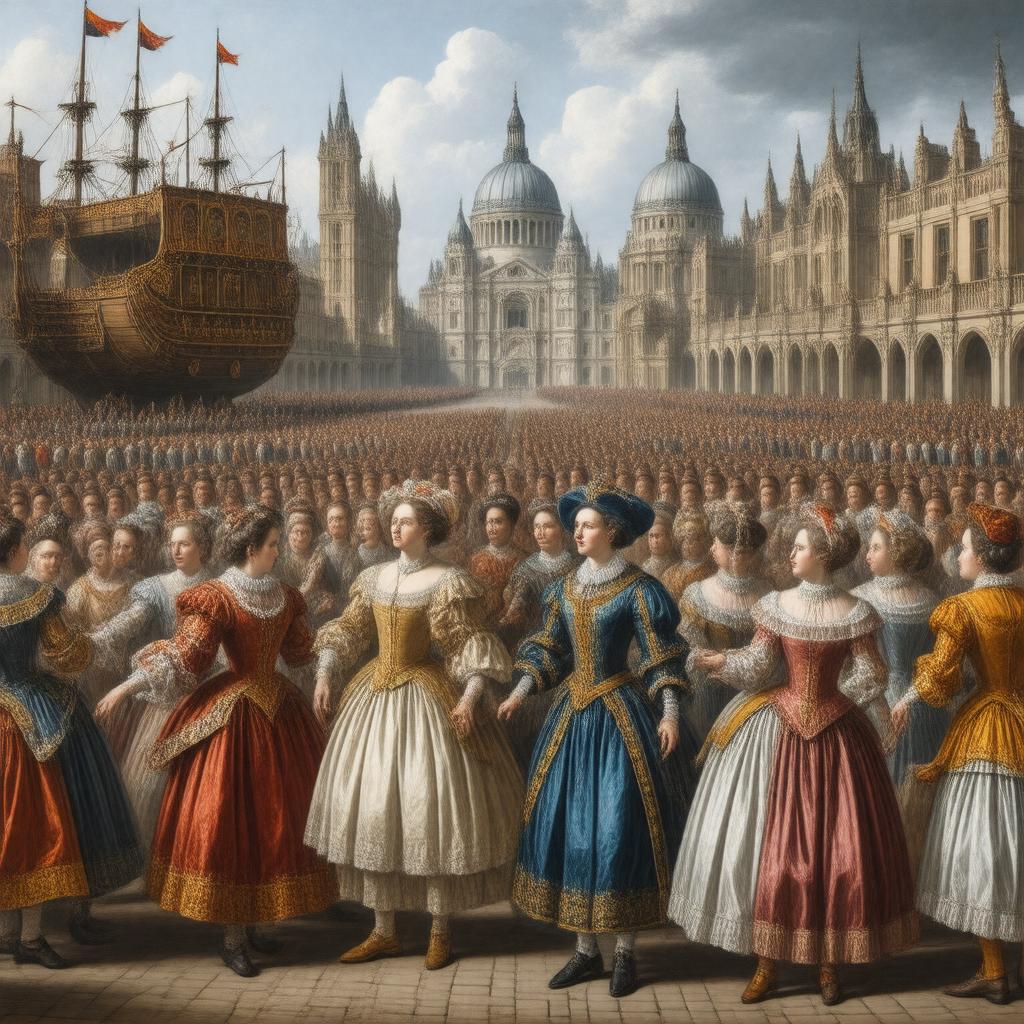 AI-created image of The Elizabethans