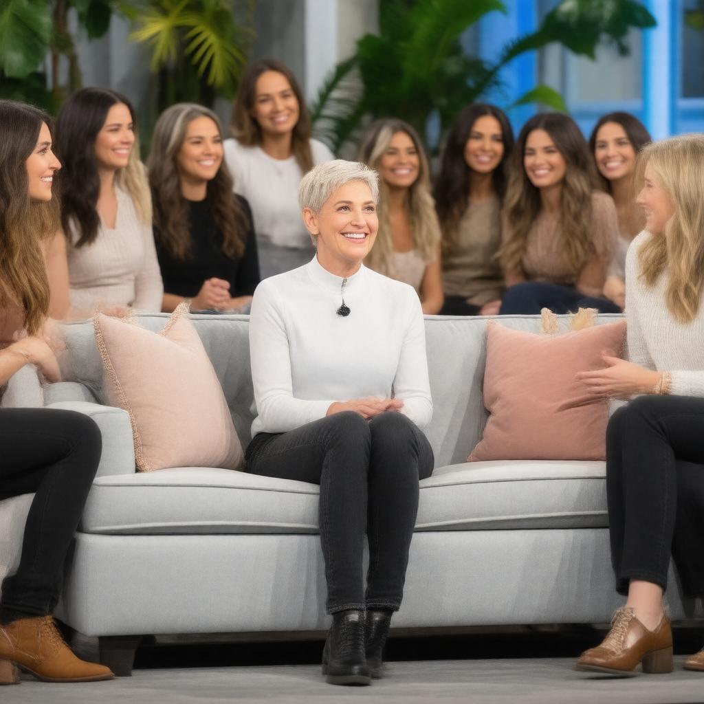 AI-created image of The Ellen DeGeneres Show (guest)