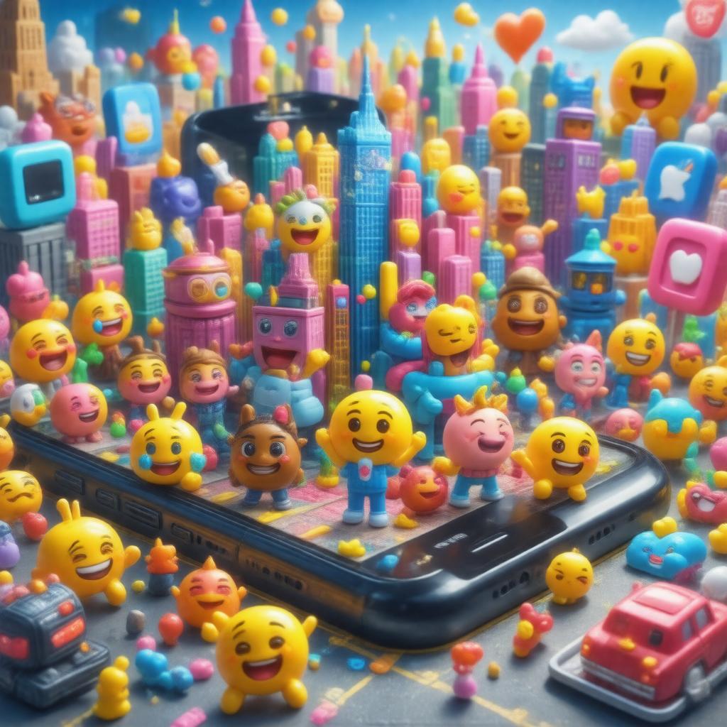 AI-created image of The Emoji Movie