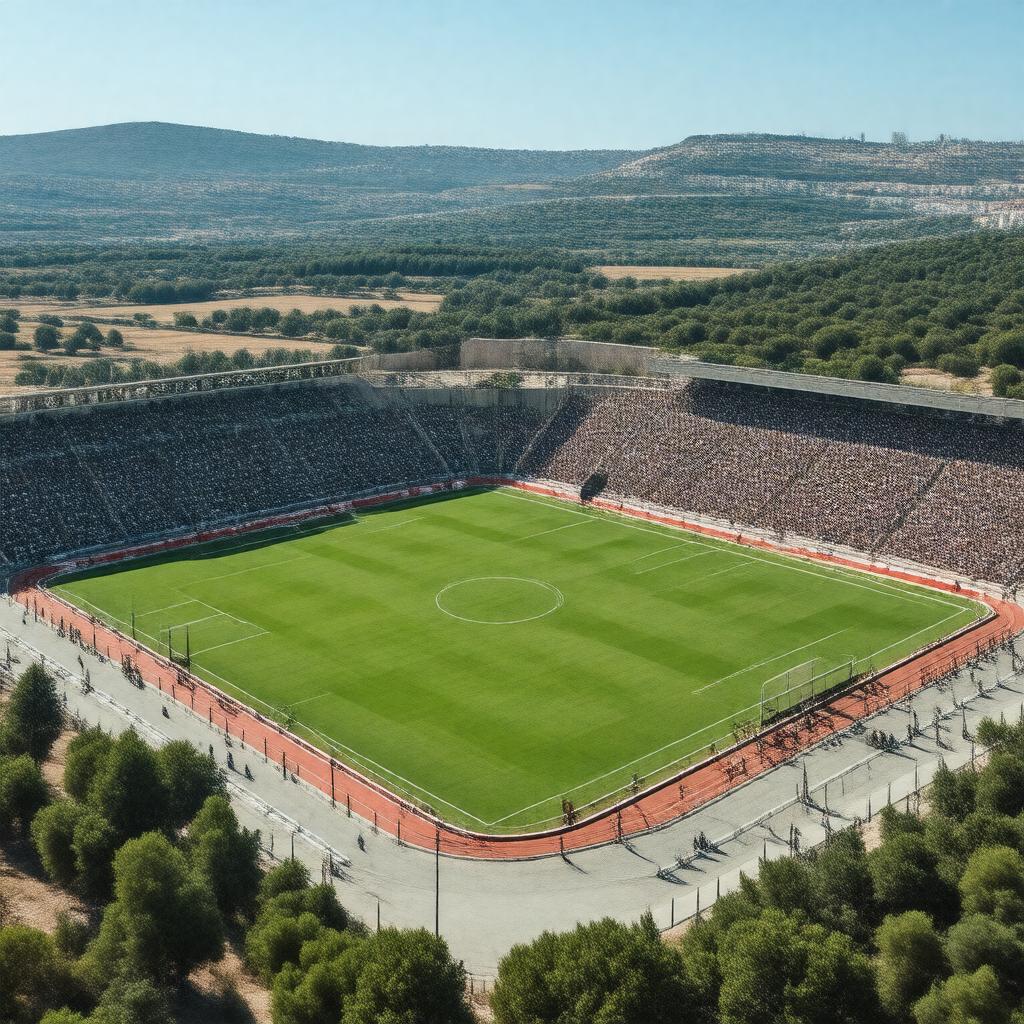 AI-created image of The Empire Stadium