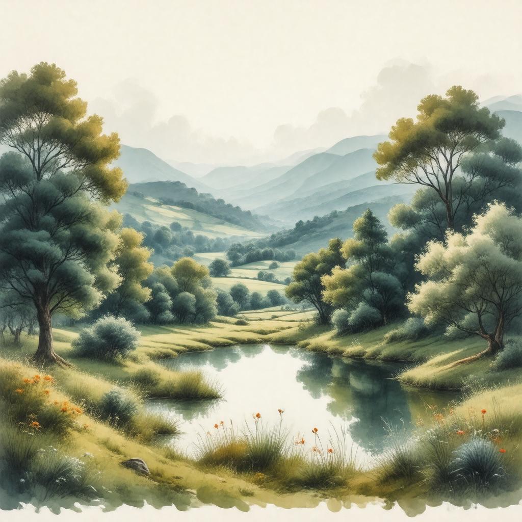 AI-created image of The Enchanted Places