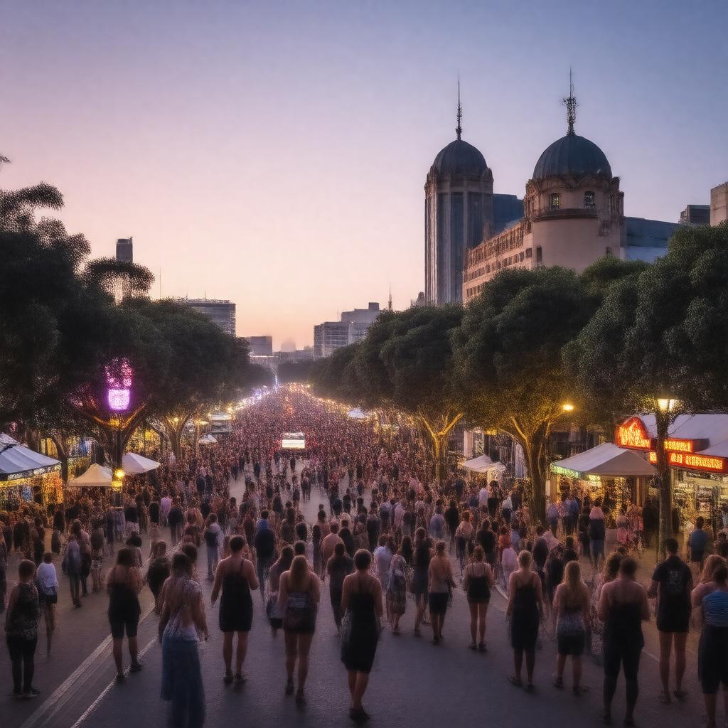 AI-created image of The Entertainment Quarter