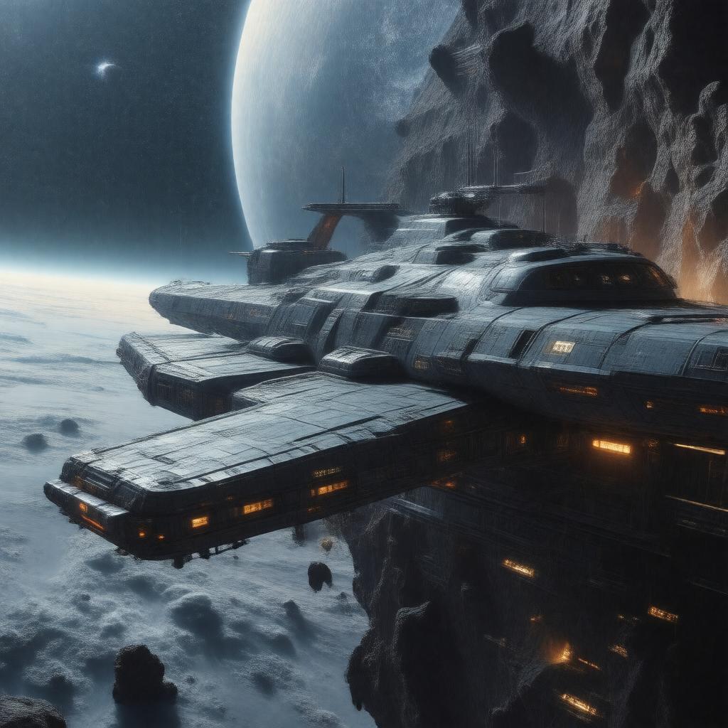 AI-created image of The Expanse