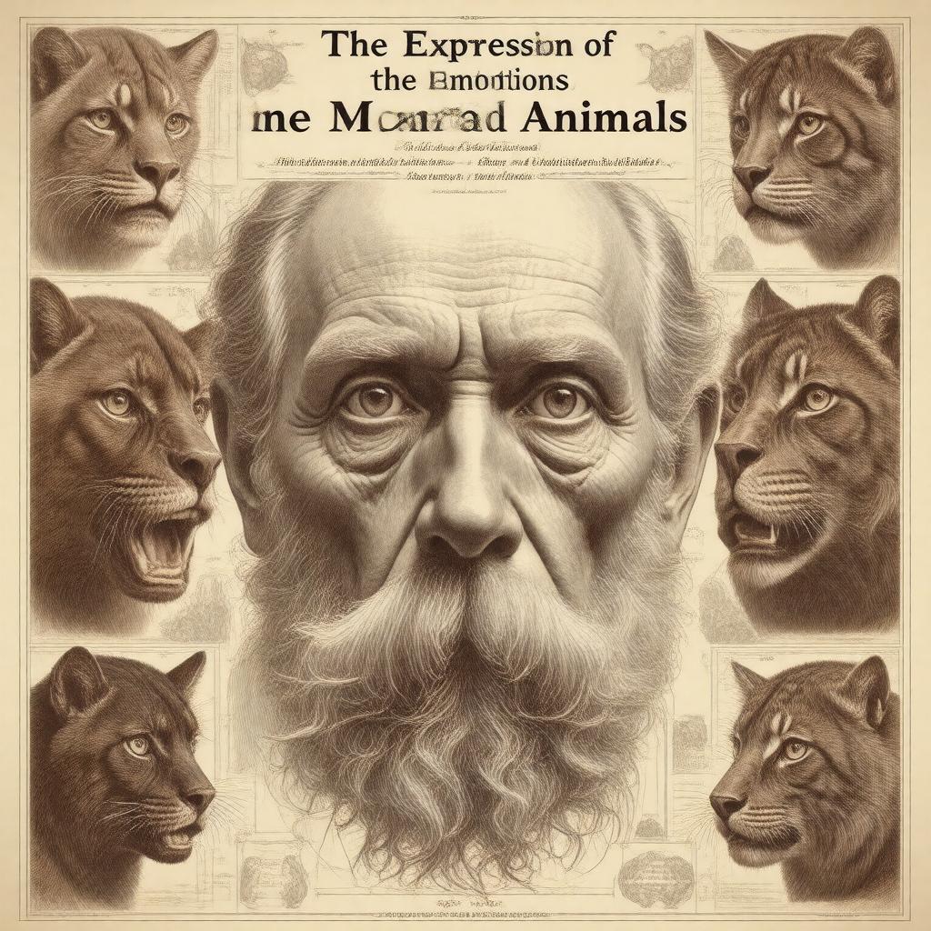 AI-created image of The Expression of the Emotions in Man and Animals