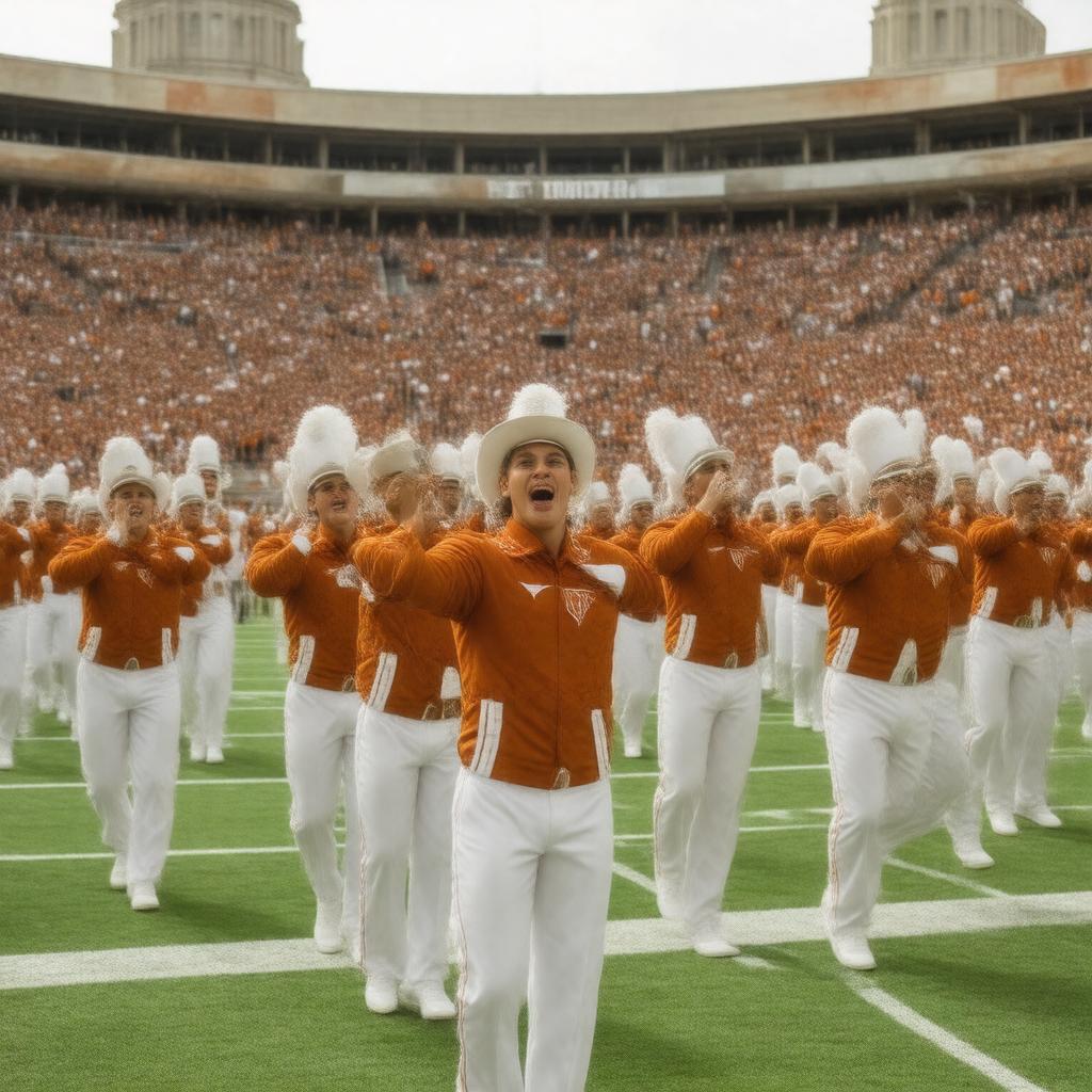 AI-created image of The Eyes of Texas