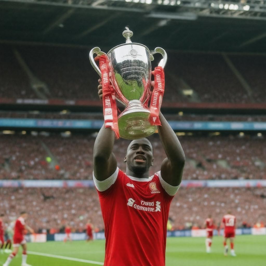 AI-created image of The FA Cup