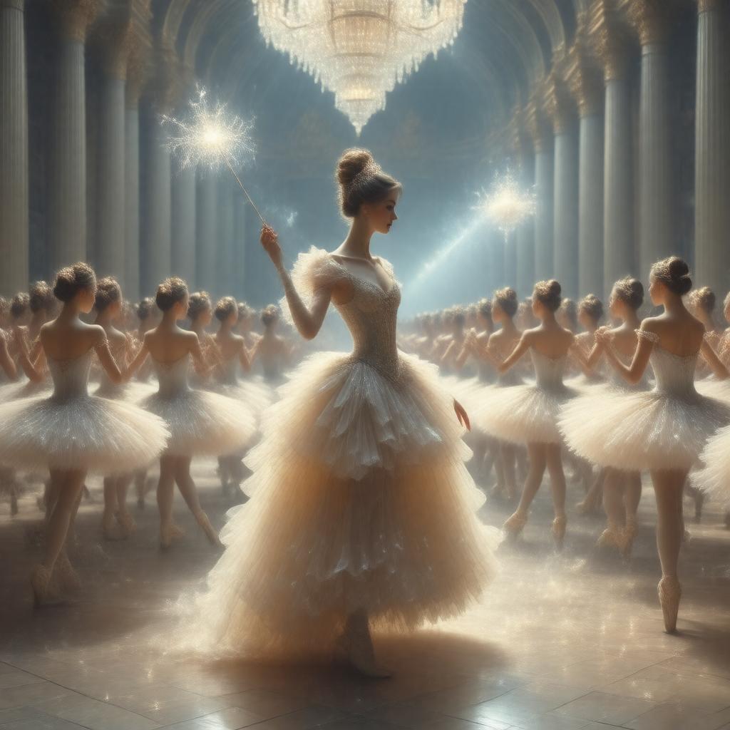 AI-created image of The Fairy Godmother (ballet)